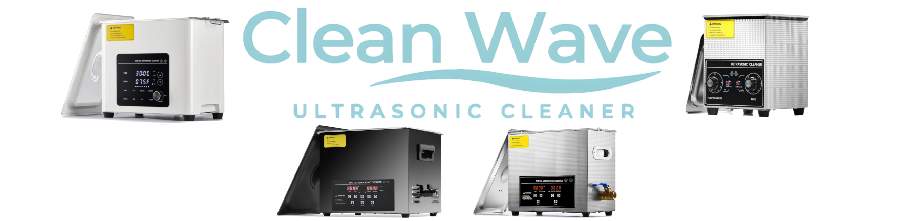 CleanWave banner - ultrasonic cleaning